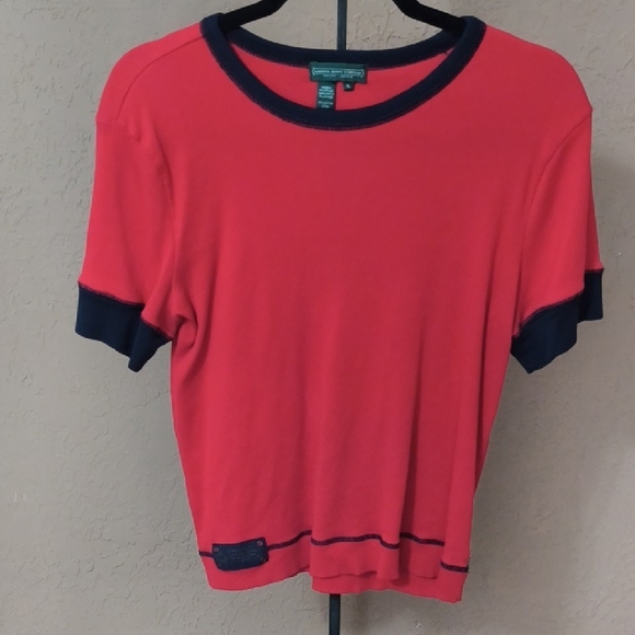 Red And Black Short Sleeve Tee - Picture 1 of 4